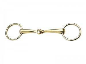 Zilcoゴールド小勒リングハミ 1 Zilcoゴールド小勒リングハミ