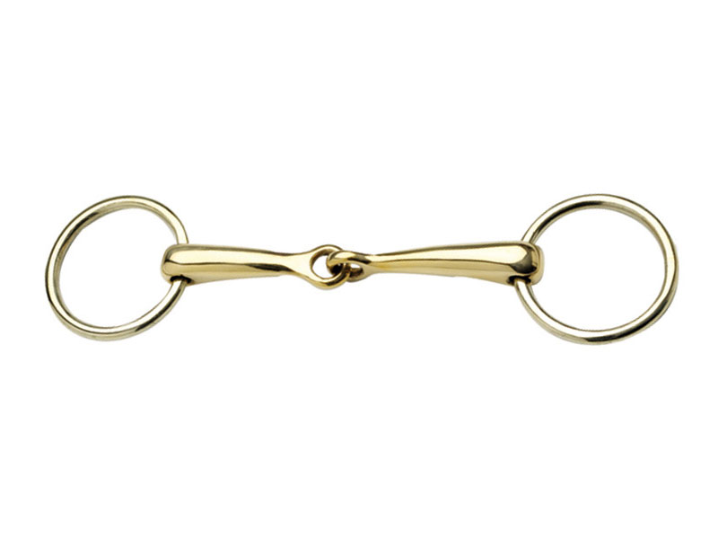 Zilcoゴールド小勒リングハミ