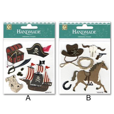 立体ステッカー