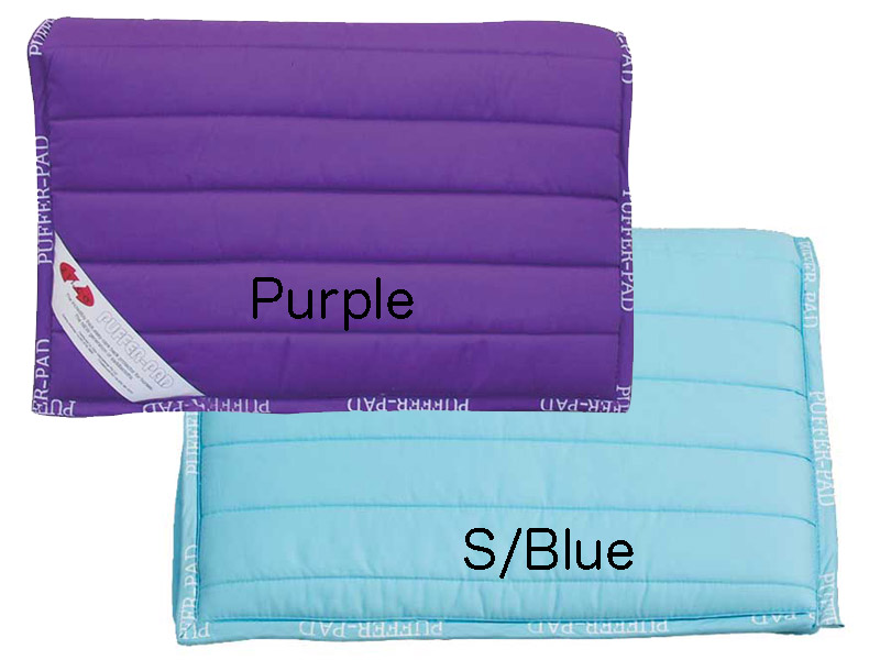 パッファ・パッド/パープル&スカイブルー