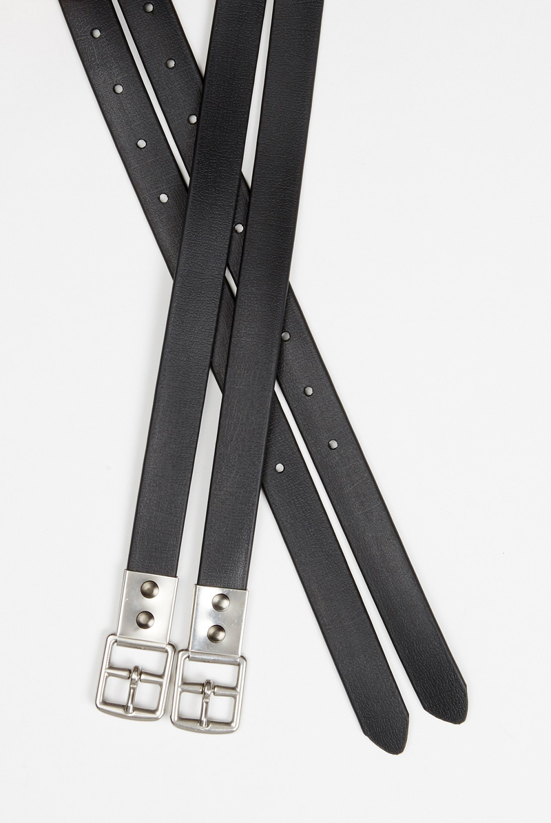 Collegiateシンセティック鐙革