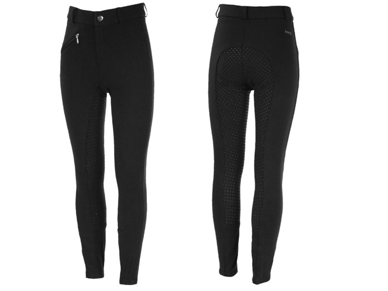 horzeジュニアアクティブ・シリコンフルシートブリーチ黒