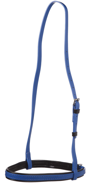 Zilco軽量黒パット・カブソン鼻革ロイヤルブルー