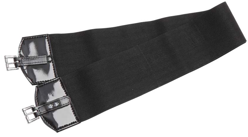 ZilcoUSスタイル330gレース用下腹帯ダブルエラスティック110㎝ 黒