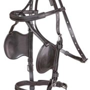 ヴィンテージ 馬具 農耕馬用 ハーネス 革製 古道具 レトロ 民具 Zilcoミニチュアホース用SL馬車ハーネス・ブライドル - 馬具・乗馬用品