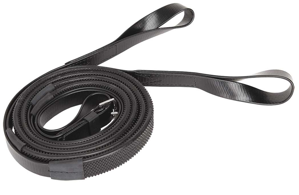 Zilco競走馬用19mmスモールピンプルゴム手綱/ループ145㎝