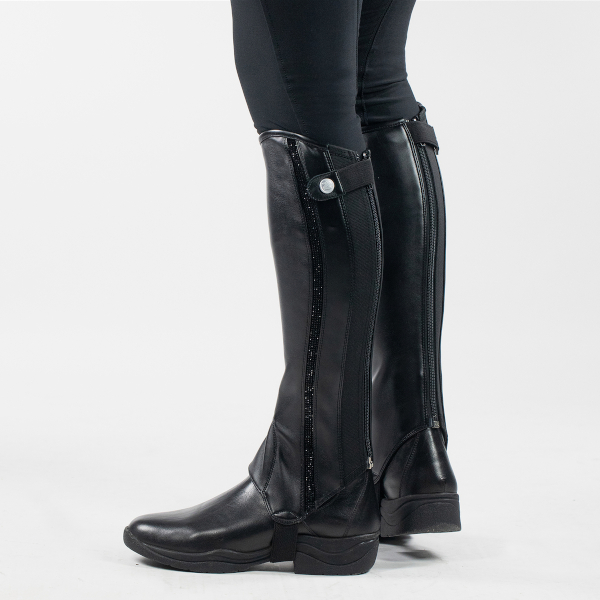 horzeサブリナ合皮ハーフチャップス