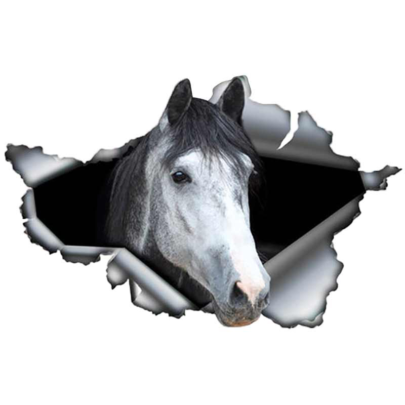 グレーホース・ステッカー