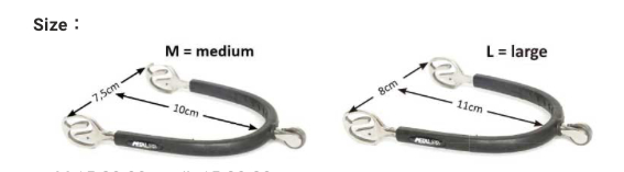 Metalabソフトタッチ・ラバーカバー拍車20mm - 画像 (3)