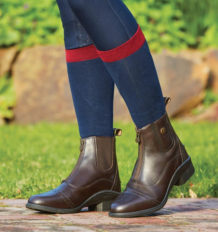 Dublinラプチュア・ジッパー付きパドックブーツ