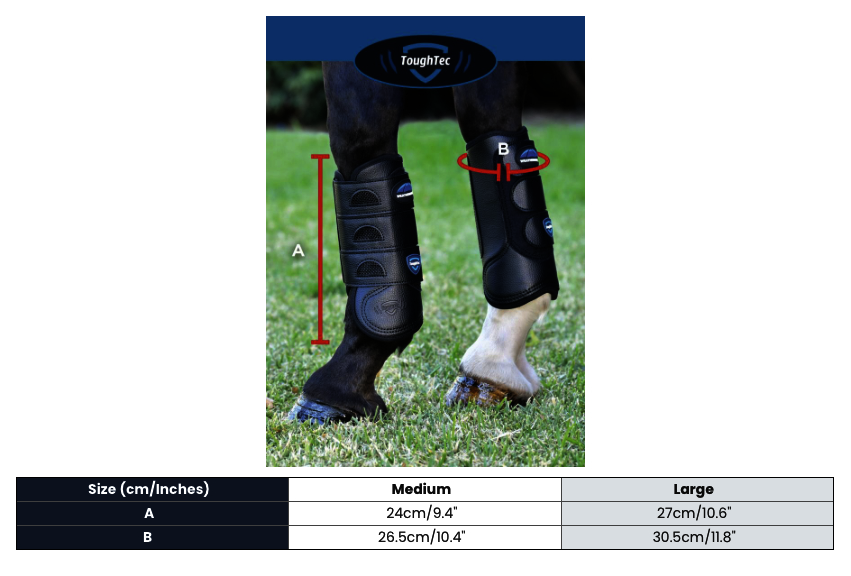 Weatherbeetaタフテック・イベンティングブーツ前肢(ペア) - 画像 (8)