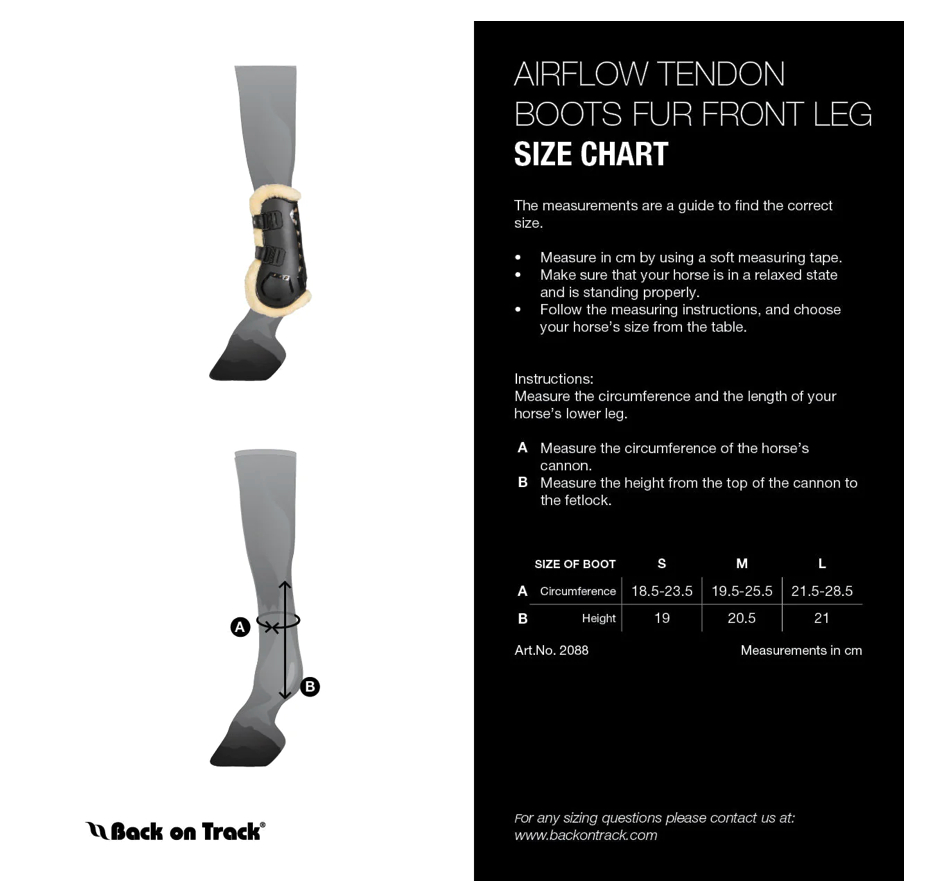 Back on Trackセラピック・ファー付きエアーフローテンドンブーツ - 画像 (12)