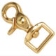 Zilcoスクウェアアイ・真鍮製レーンスナップ19mm